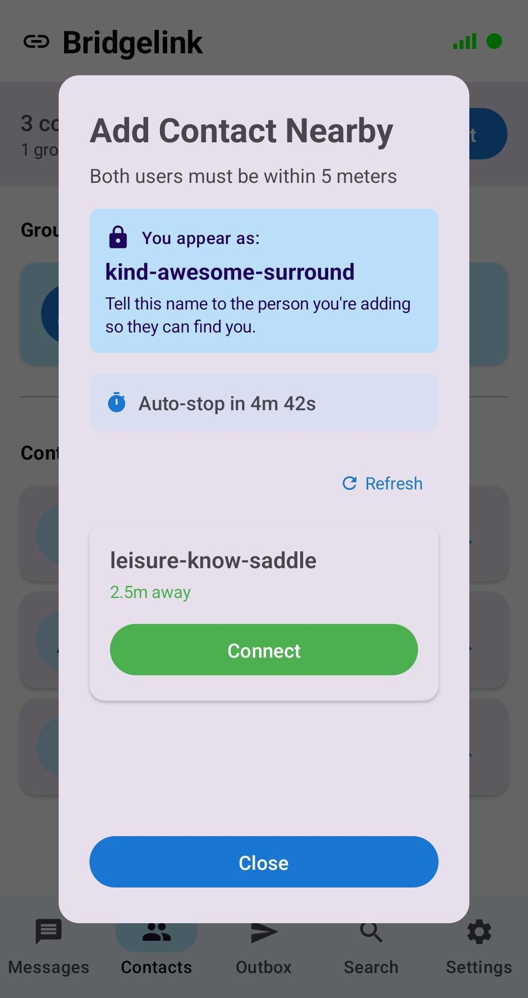 Discovery screen - light mode