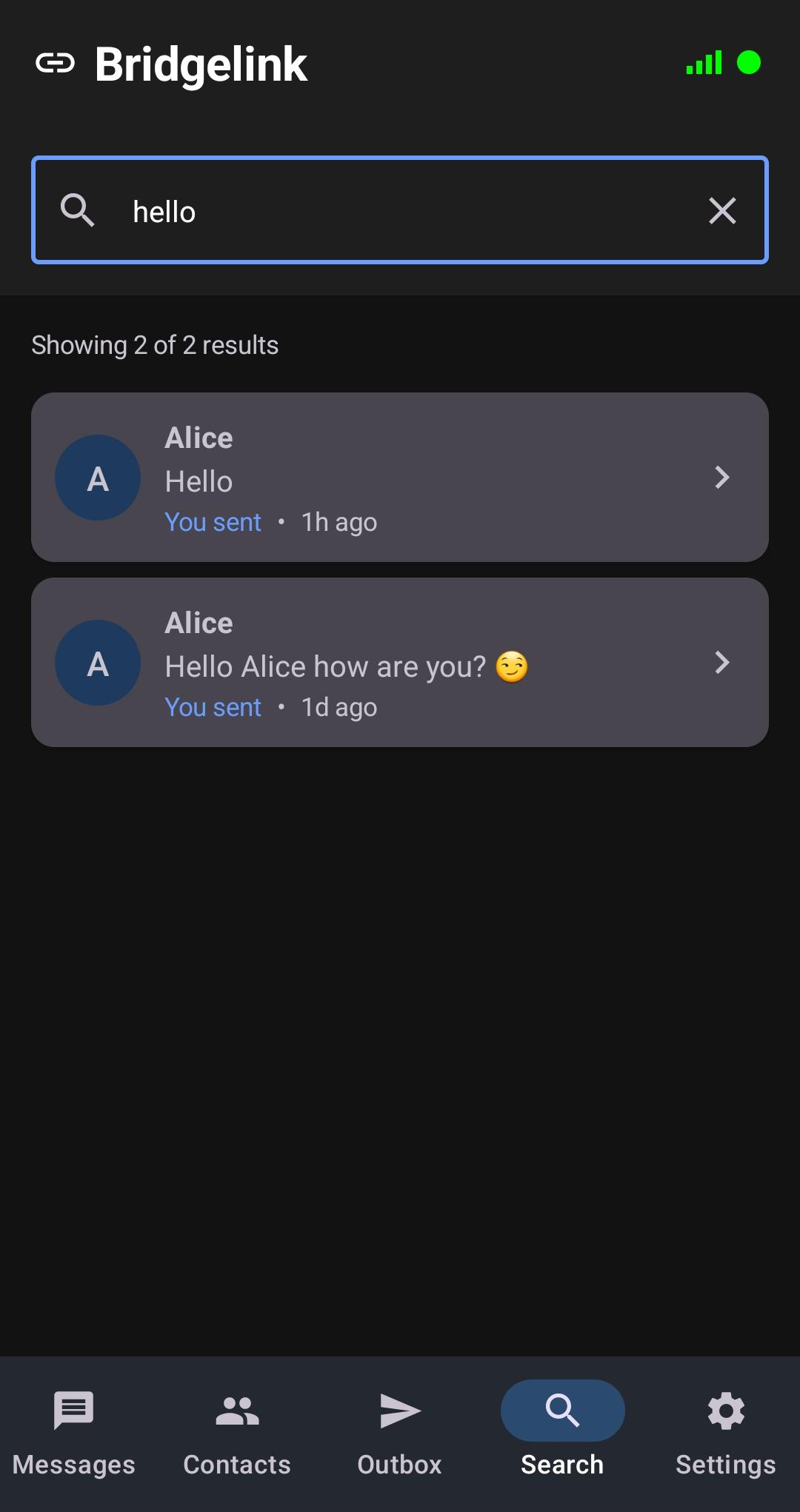 Feature highlight 2 - dark mode